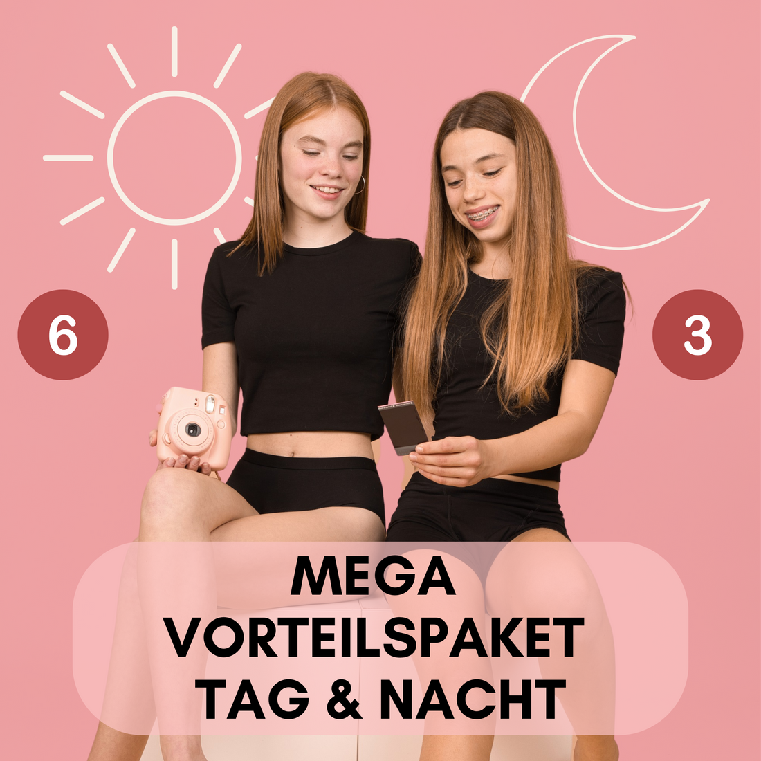 Mega Vorteilspaket Tag & Nacht Teens - MOI ET MARIE
