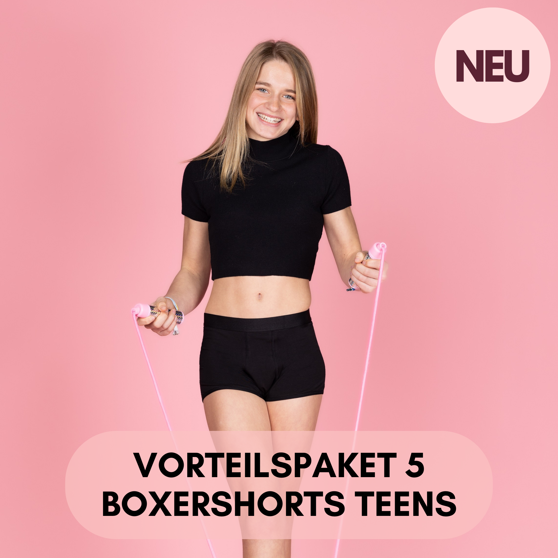 Vorteilspaket 5er-Pack Mädchen Nikki Boxershorts - MOI ET MARIE