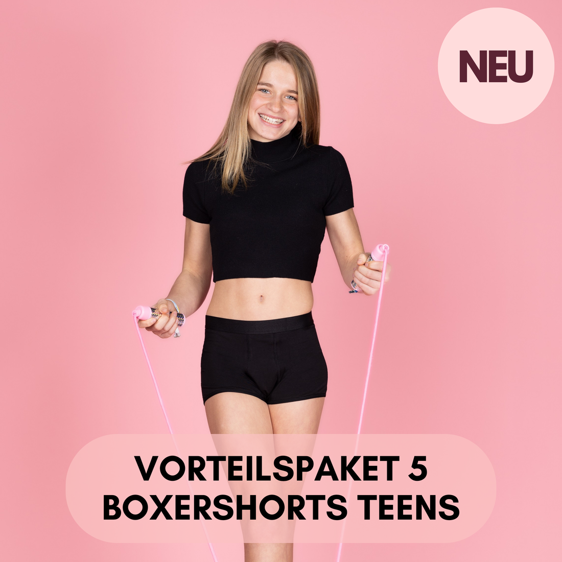 Sonderpaket 5er-Pack Mädchen Nikki Boxershorts