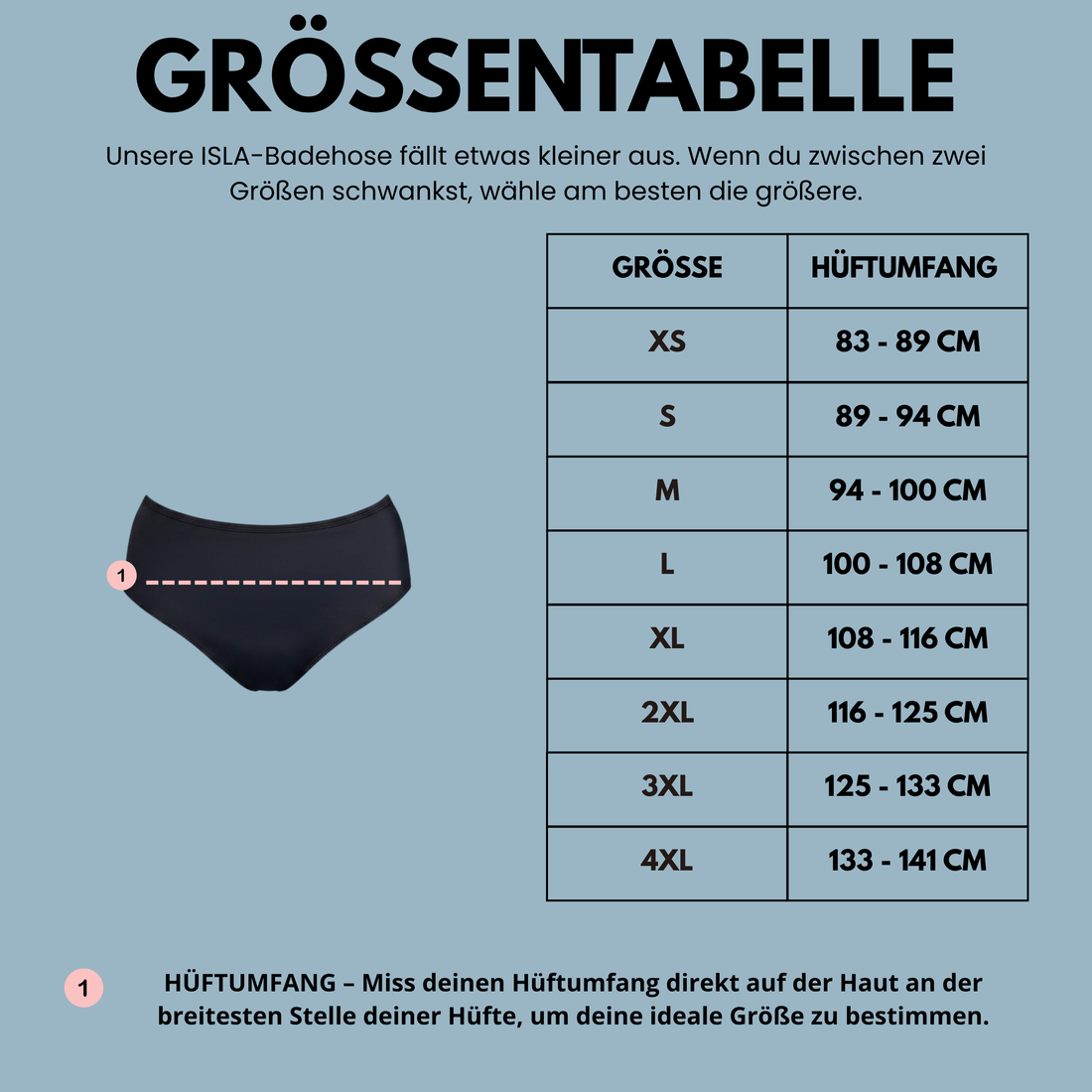 ISLA Perioden-Bikini-Slip High Waist - MOI ET MARIE